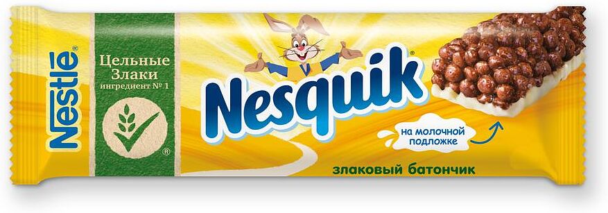 Шоколадный батончик "Nestle Nesquik" 25г