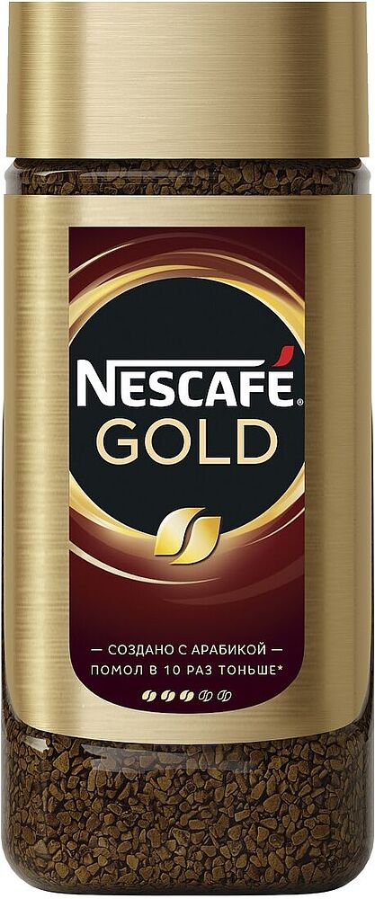 Кофе растворимый "Nescafe Gold" 190г