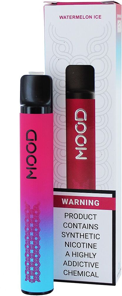 Electric pods "Mood" 650 puffs, Watermelon ice
