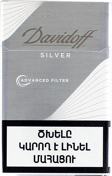 Cigarettes "Davidoff Silver"