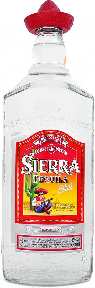 Текила "Sierra Silver" 1л  