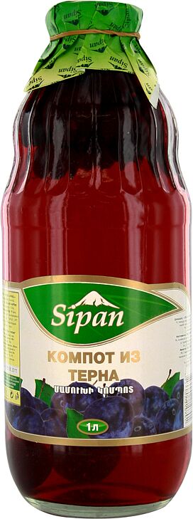 Compote "Sipan" 1l Blackthorn