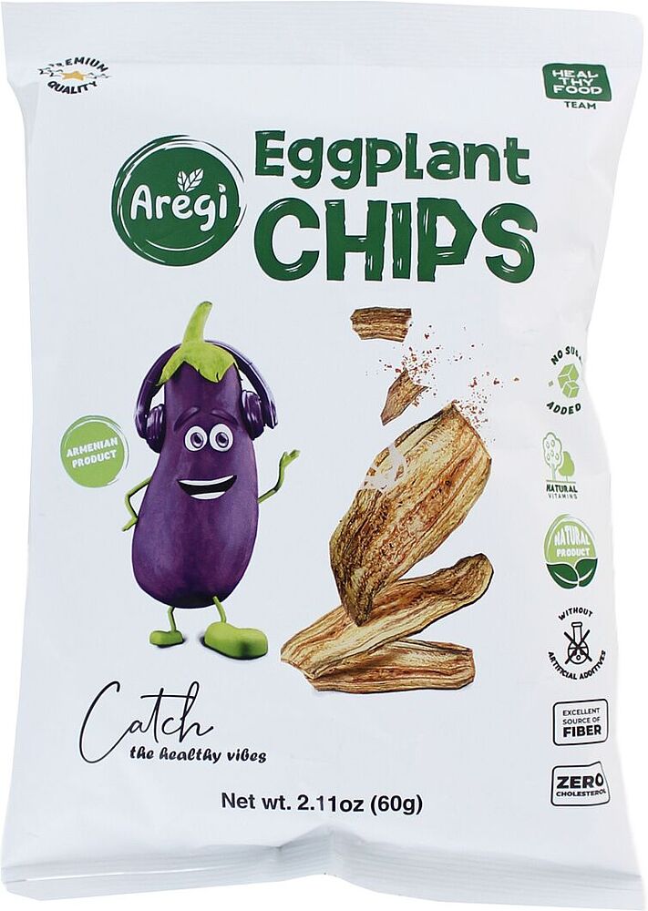 Chips "Aregi" 60g Eggplant
