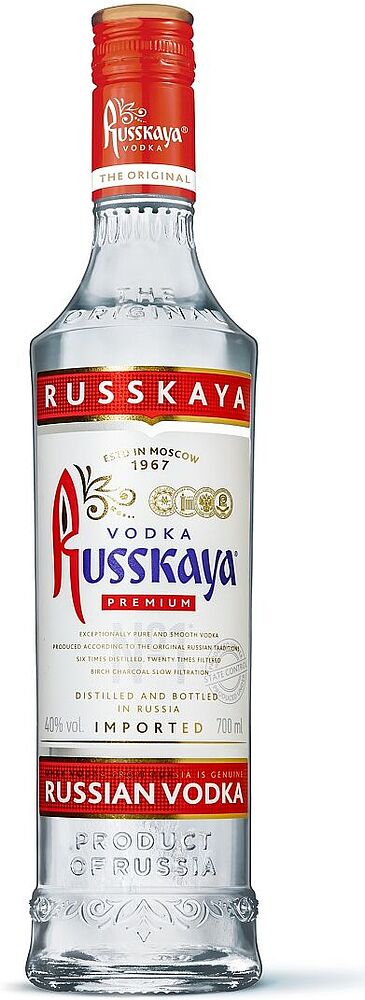 Vodka "Russkaya" 0.7l 