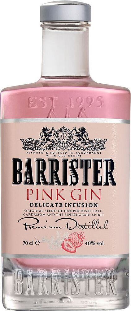 Джин "Barrister Pink" 0.7л