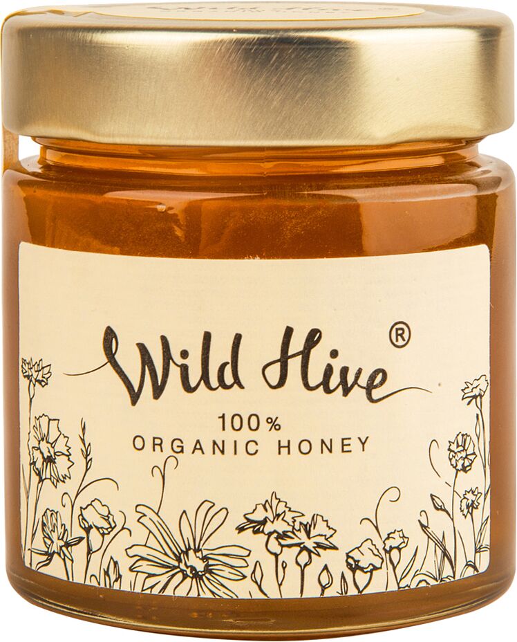 Organic honey "Wild Hive" 270g