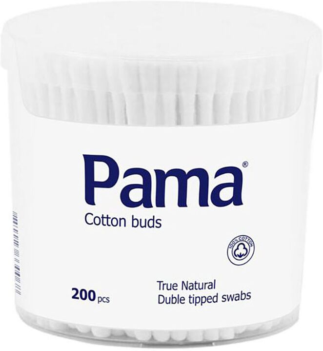 Cotton buds "Pama" 200pcs.