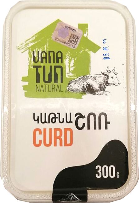 Curds "Vanatun" 300g, richness 15%.