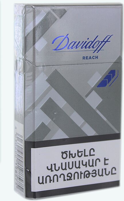 Cigarettes "Davidoff Reach Silver"