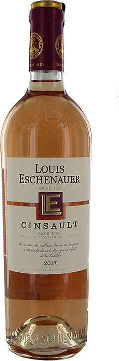 Вино розовое "Louis Eschenauer Cinsault" 0.75л