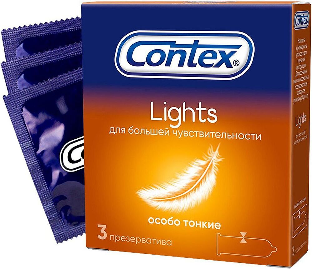 Պահպանակ «Contex Lights» 3հատ