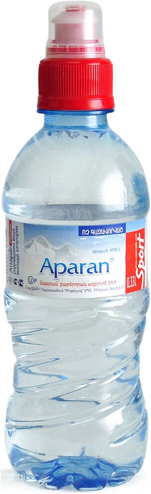 Spring water "Aparan Sport" 0.33l   