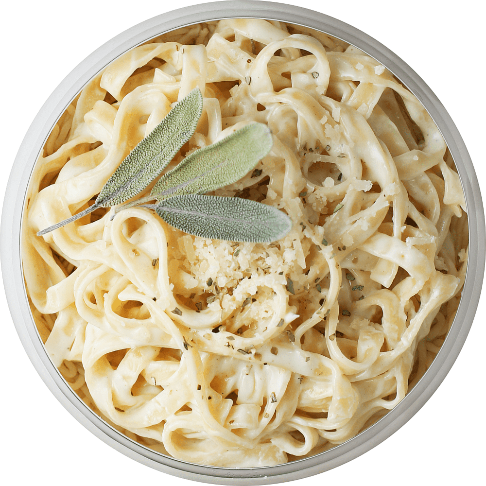 Fettuccine with Four Cheese sauce