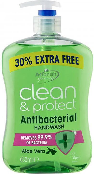 Antibacterial liquid soap "Astonish" 650ml 