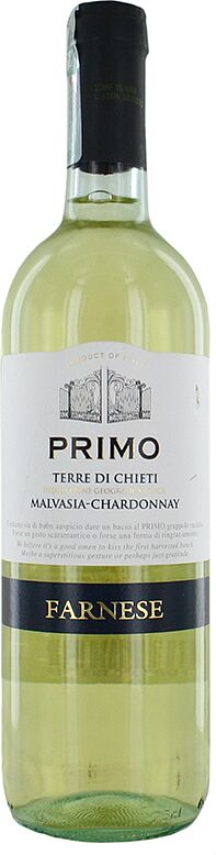 White wine "Primo Terre di Chieti Farnese Malvasia-Chardonnay"  0.75л