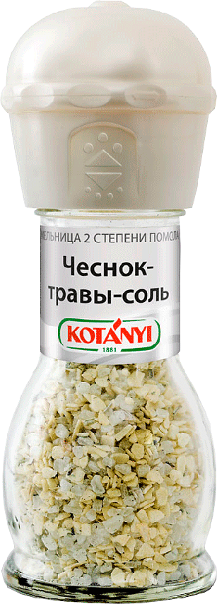 Приправа "Kotanyi" 50г Чеснок, травы и соль 