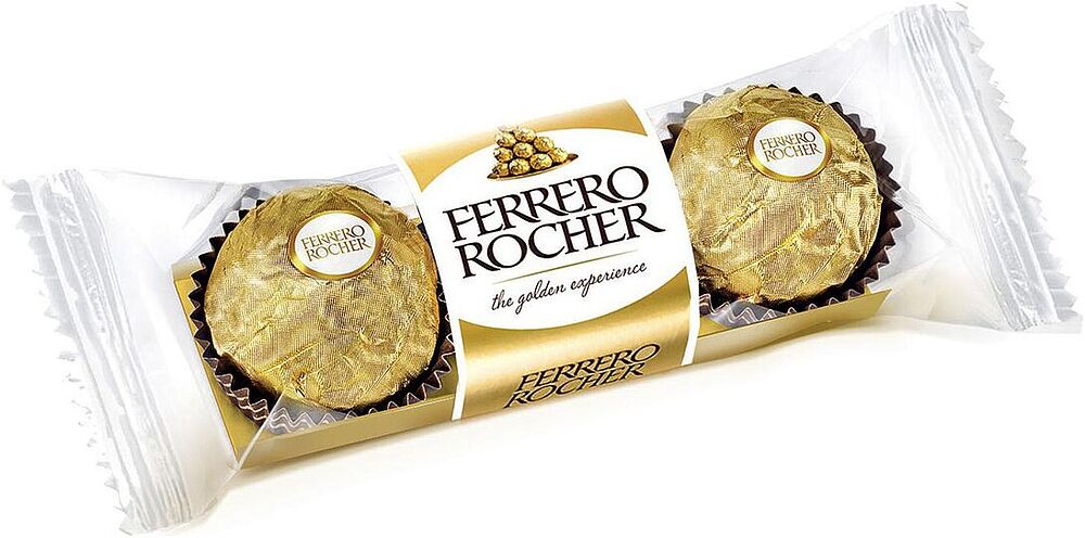 Chocolate candies "Ferrero Rocher" 37.5g