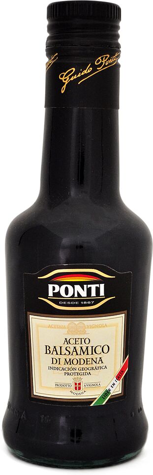 Balsamic vinegar "Ponti" 0.25l 6%
