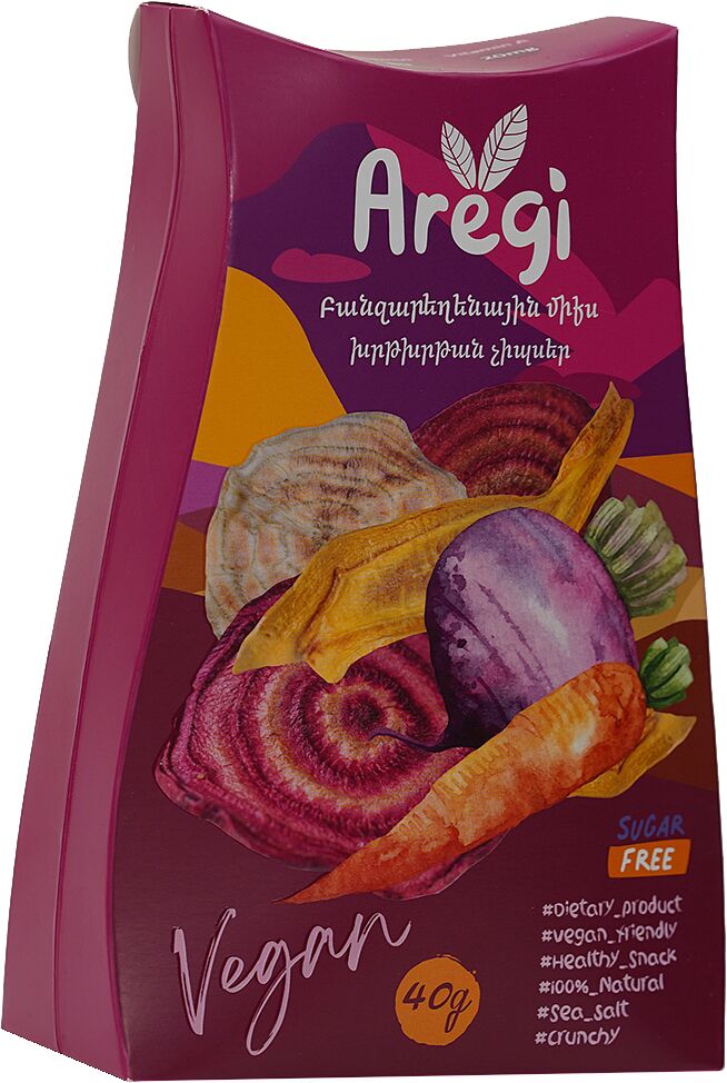 Chips "Aregi" 40g Vegetables