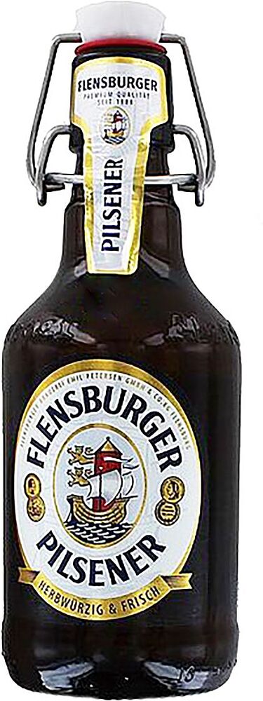Пиво "Flensburger Pilsener" 0.33л
