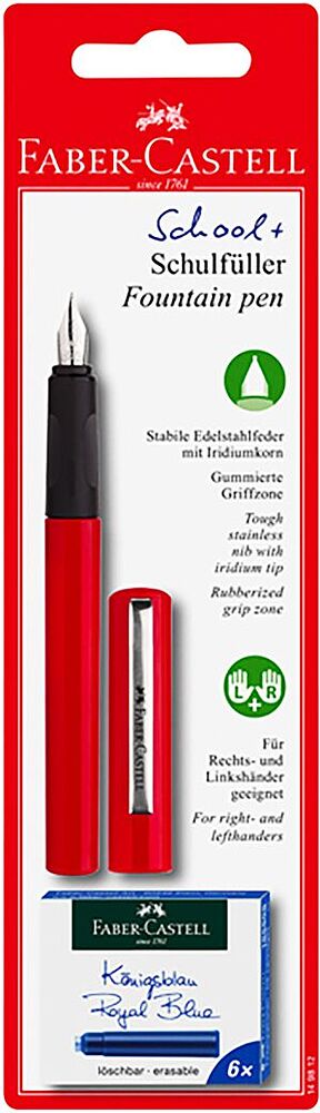 Red pen "Faber-Castell"