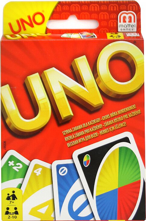 Игральные карты "UNO" 1шт