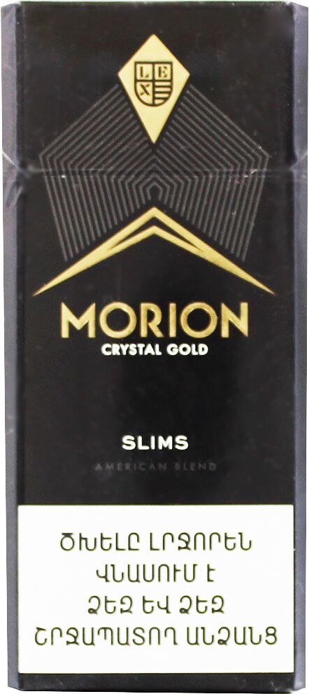 Сигареты "Morion Crystal Gold Slims"