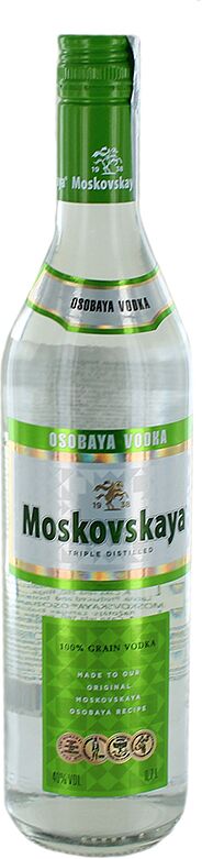 Vodka "Moskovskaya" 0.7l