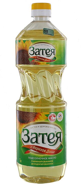 Sunflower oil "Zateya" 1l