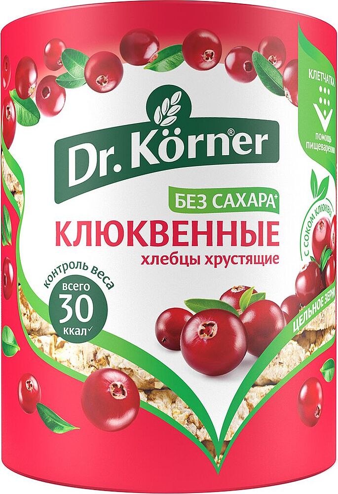 Crispbread with cranberry gluten free "Dr. Körner" 100g