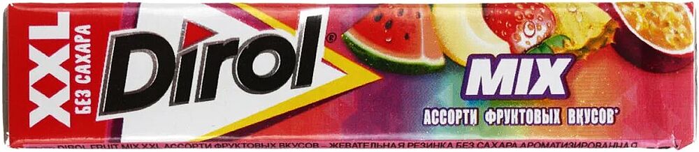 Chewing gum "Dirol XXL Mix" 19g Fruity
