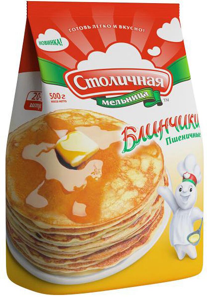 Mix for making pancakes "Stolichnaya" 500g 	