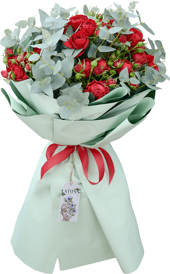 Bouquet of roses "Aznavour"
