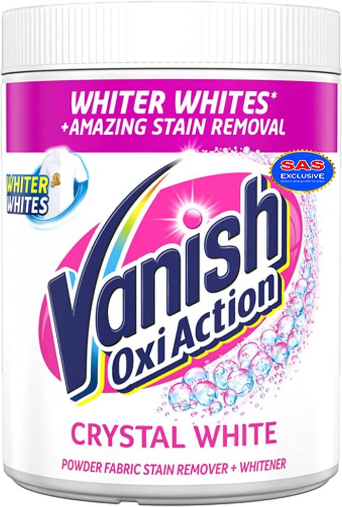 Пятновыводящий и отбеливающий порошок "Vanish Oxi Action" 1кг 