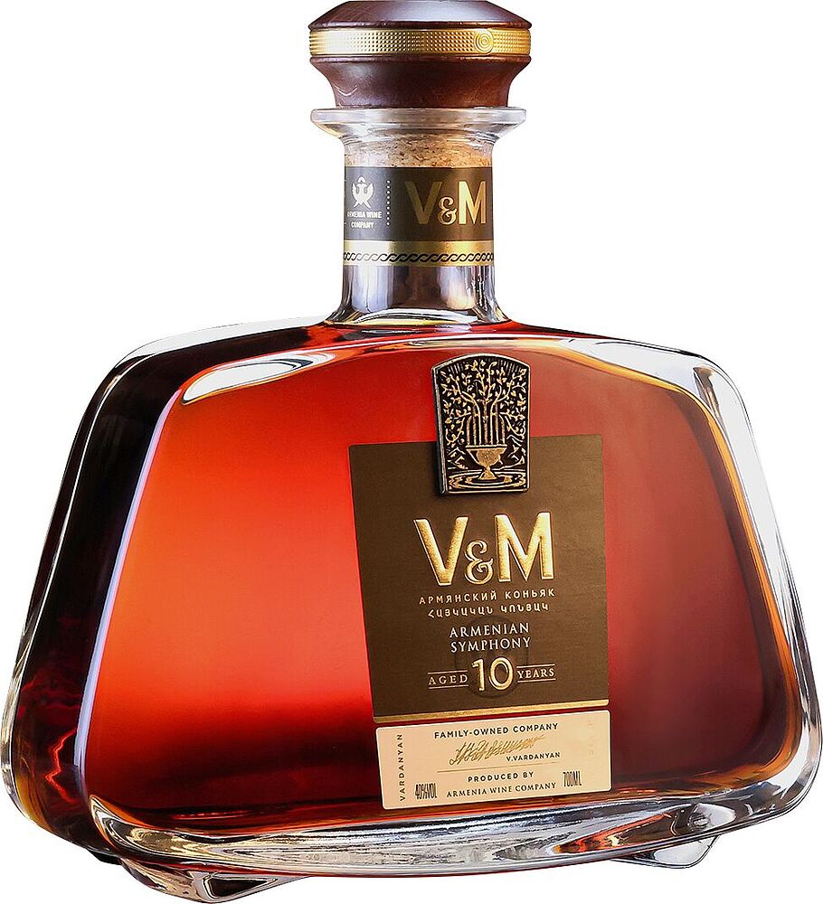 Cognac "V & M 10*" 0.7l
