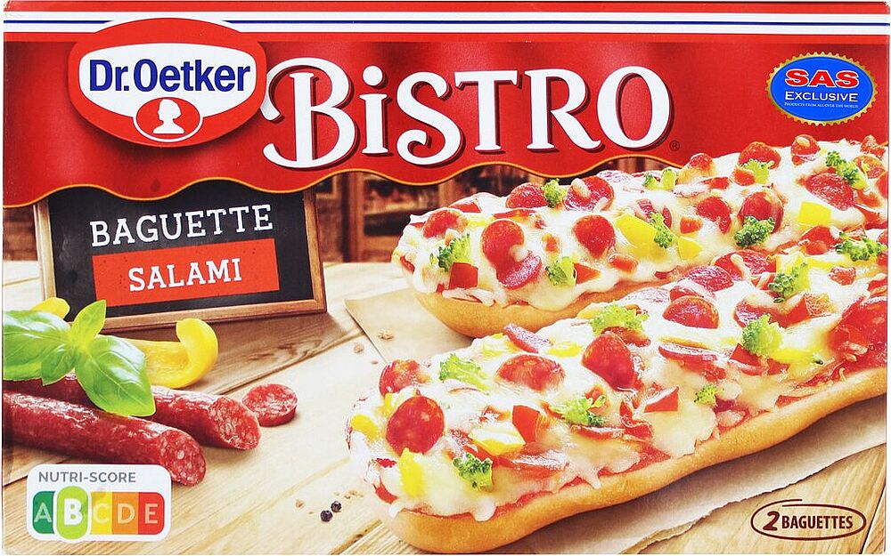 Baguette with salami "Dr. Oetker Bistro" 250g