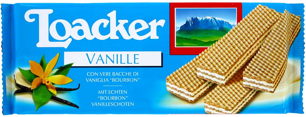 Wafer with vanilla filling "Loacker Vanille" 175g