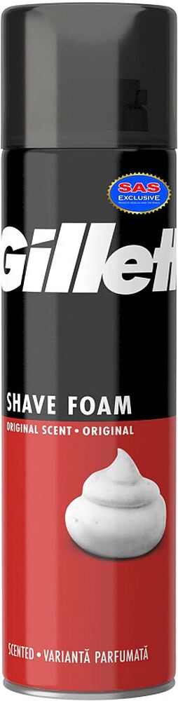 Shaving foam "Gillette Original" 200ml