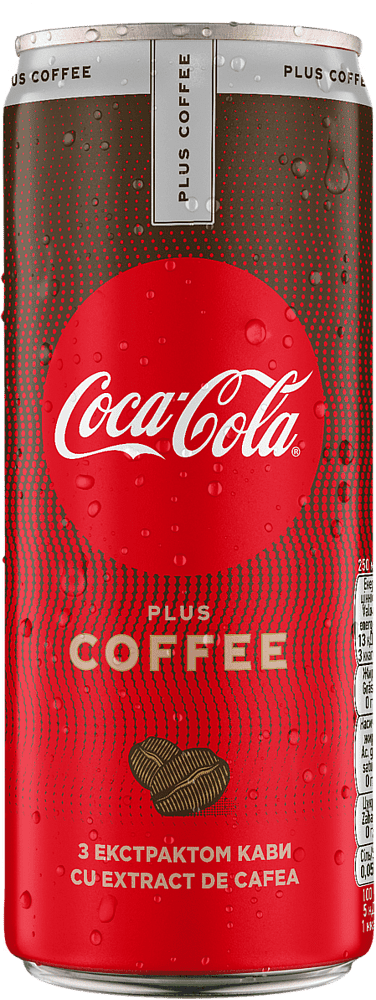 Освежающий газированный напиток "Coca Cola" 250мл Кофе