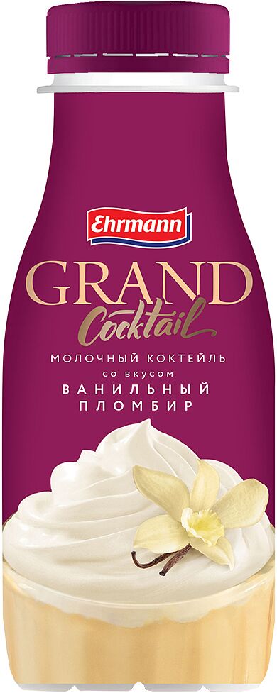 Коктейль молочный "Ehrmann Grand" 260г, жирность: 4%