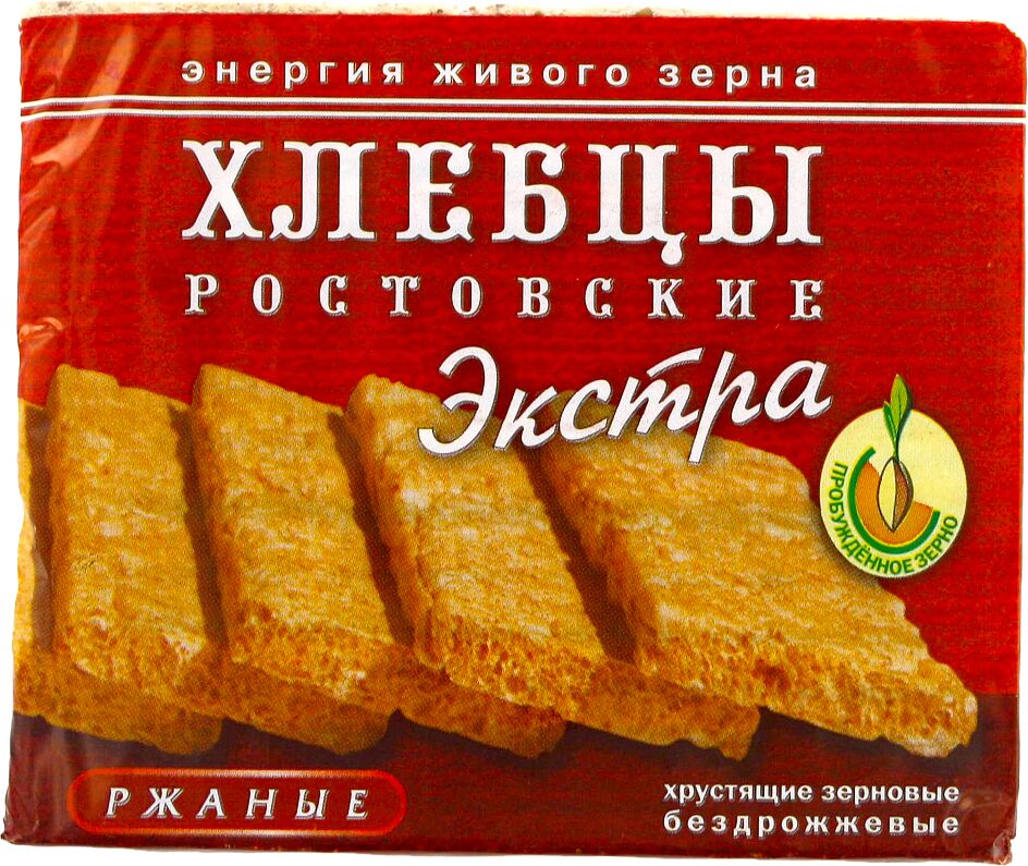 Хлебцы ржаные "Ростовские Экстра" 80г