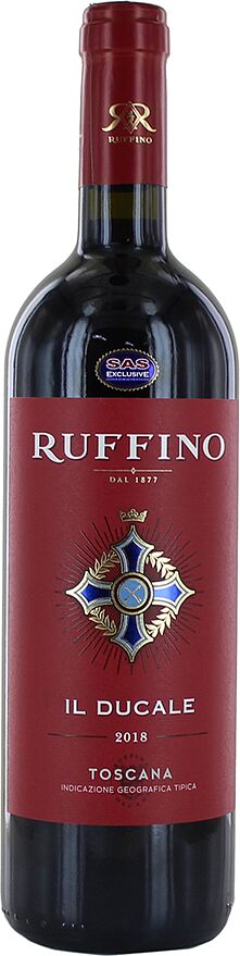 Red wine "Ruffino IL Ducale Toscana" 0.75l