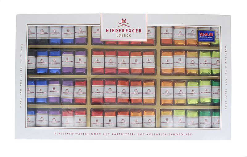 Chocolate candies collection "Niederegger Lubeck" 750g