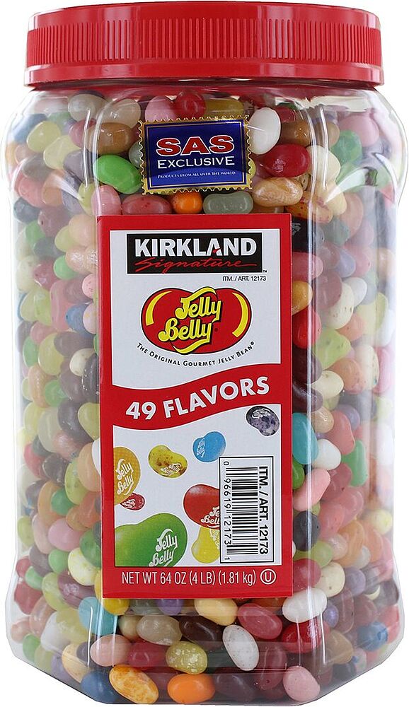 Жевательные конфеты "Kirkland Jelly Belly" 1.81кг 