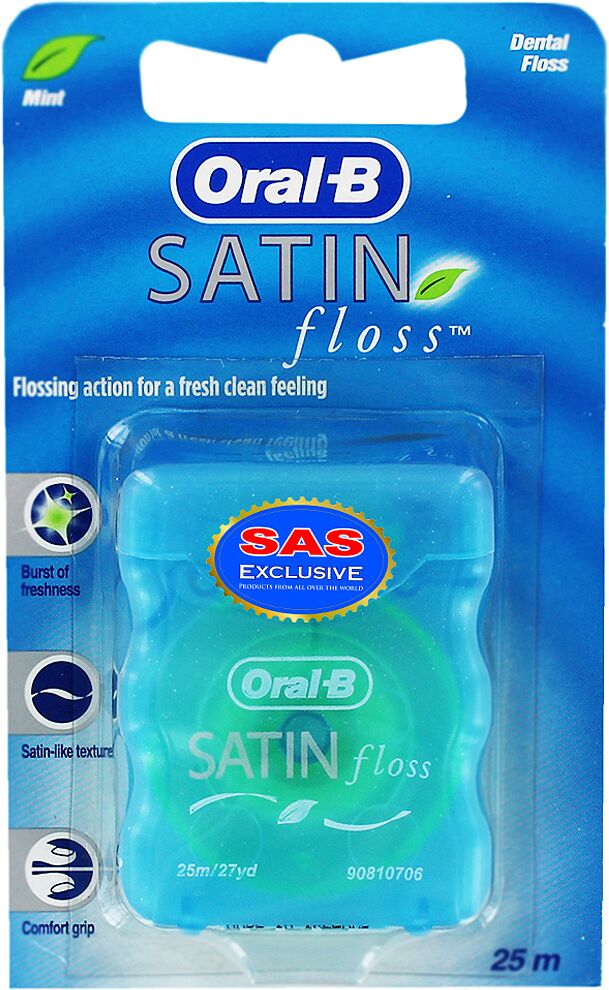 Tooth floss "Oral-B Satin" 