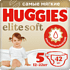 Տակդիրներ «Huggies Elite Soft»  