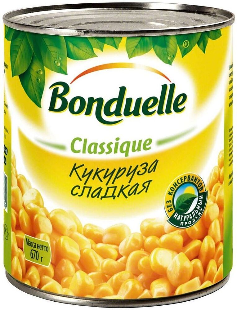 Кукуруза "Bonduelle" 670г  