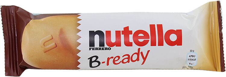 Батончик из вафли "Nutella B-ready" 22г 