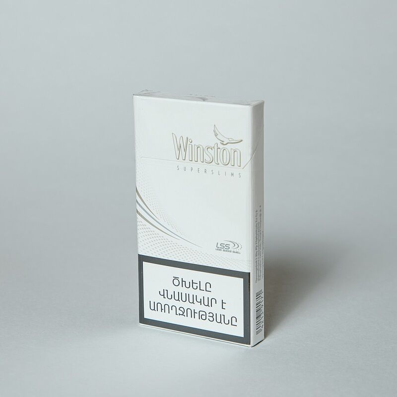 Сигареты  "Winston Super Slims White"