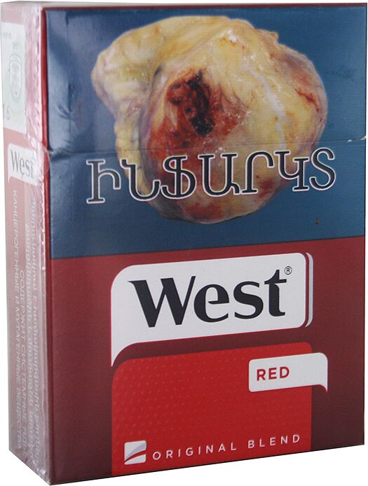 Cigarettes "West Red"